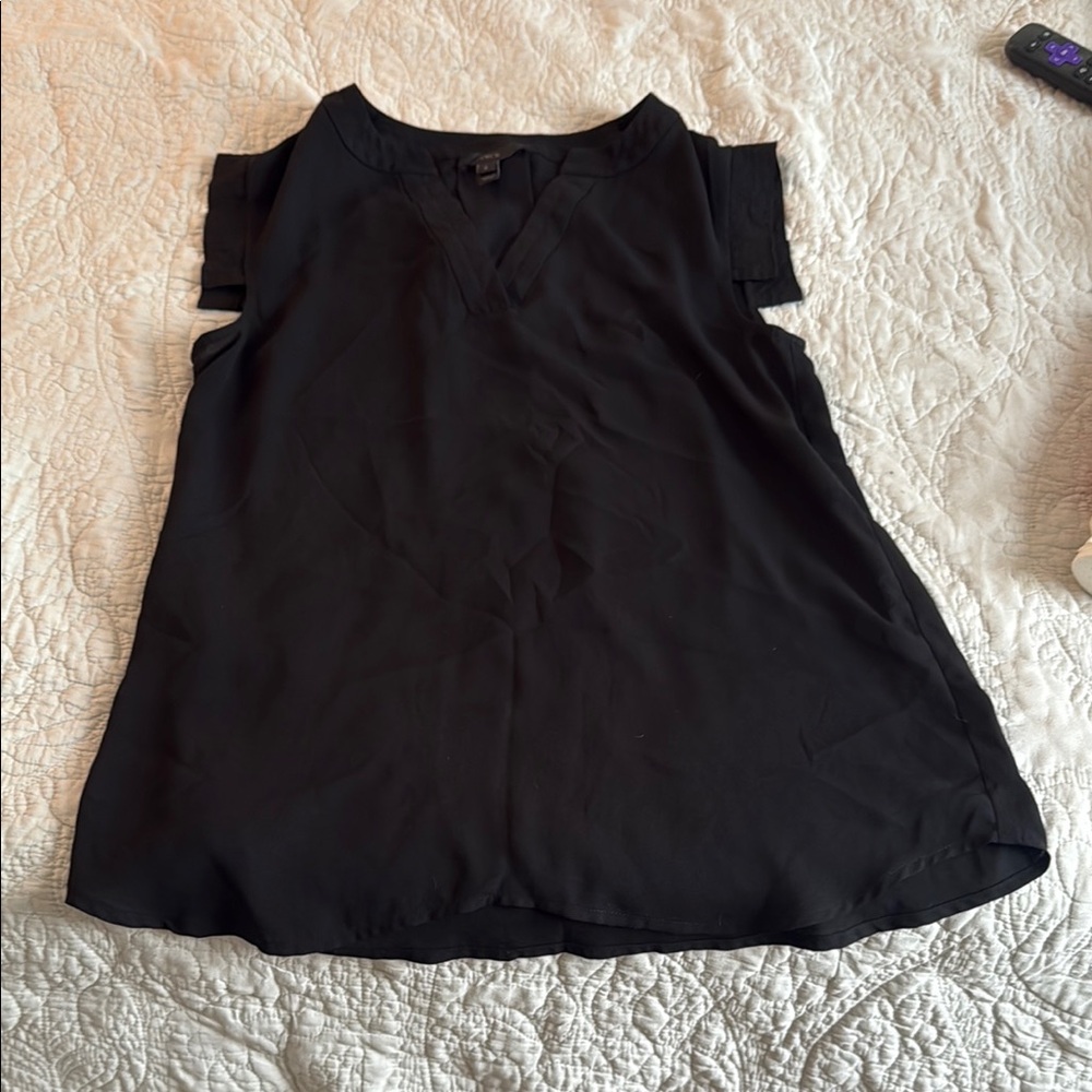 J Crew Elegant Black Women's Top